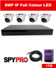 4 x 8MP Full Colour IP Camera with 4 Channel NVR and 1TB HDD