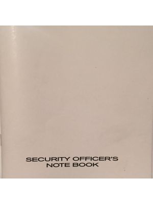 Security Officer Notebook 