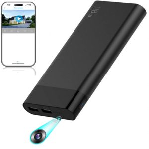 Power Bank with Hidden HD Camera and Mic Fast Charging With WIFI