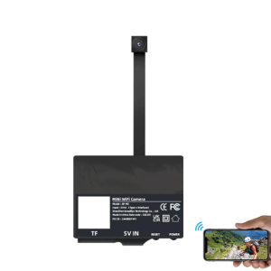 DIY Pinhole Module Wi-Fi Camera with Night Vision and Ultra Long Battery Life