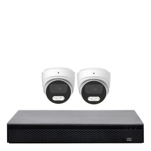 Pro 4K IP AI Security 2 Camera System Kit