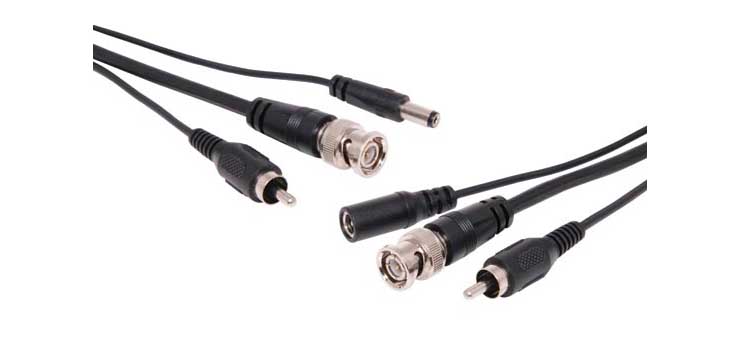 20m BNC Video and Power Security System Cable for Cameras