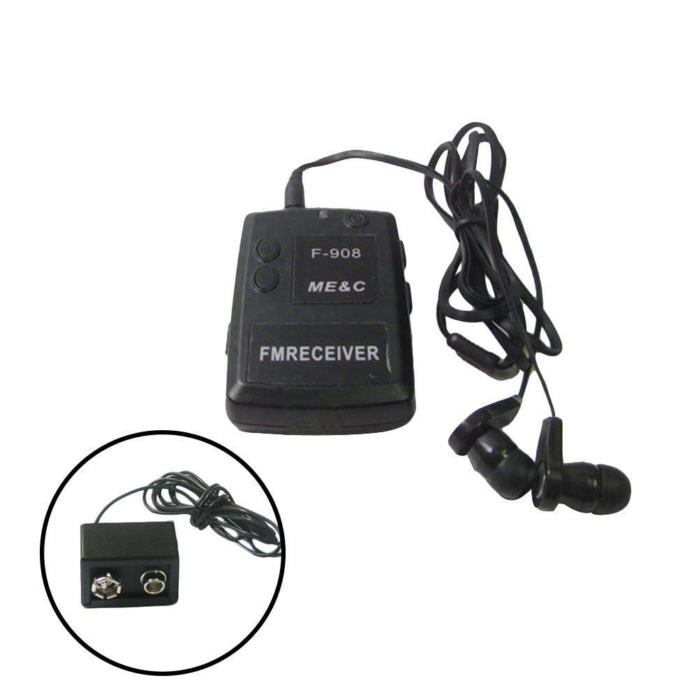 FM Bug Transmitter and Receiver Listening Device
